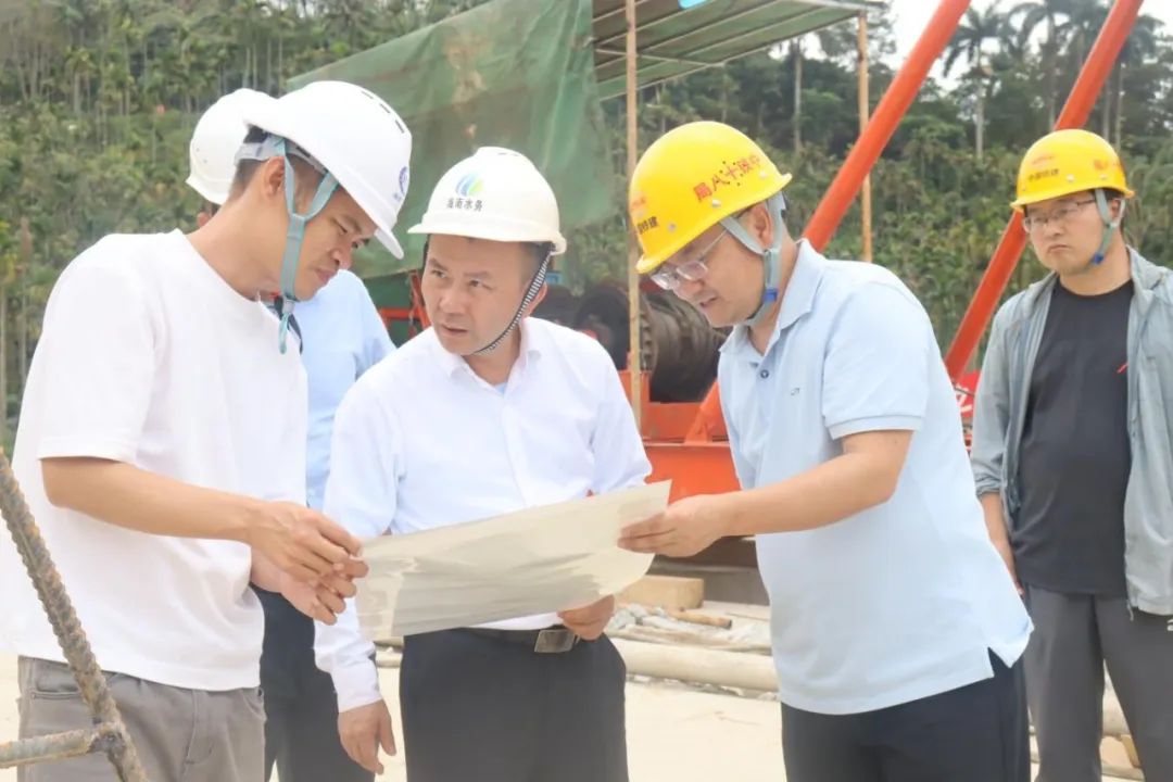 史利带队到琼海市调研牛路岭水库综合开发及灌区工程建设工作