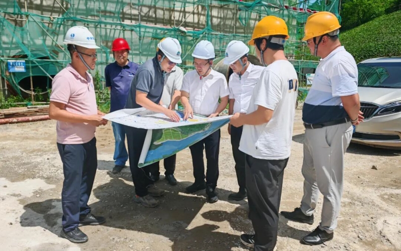 水电集团组织开展重点水利工程项目调研督导工作