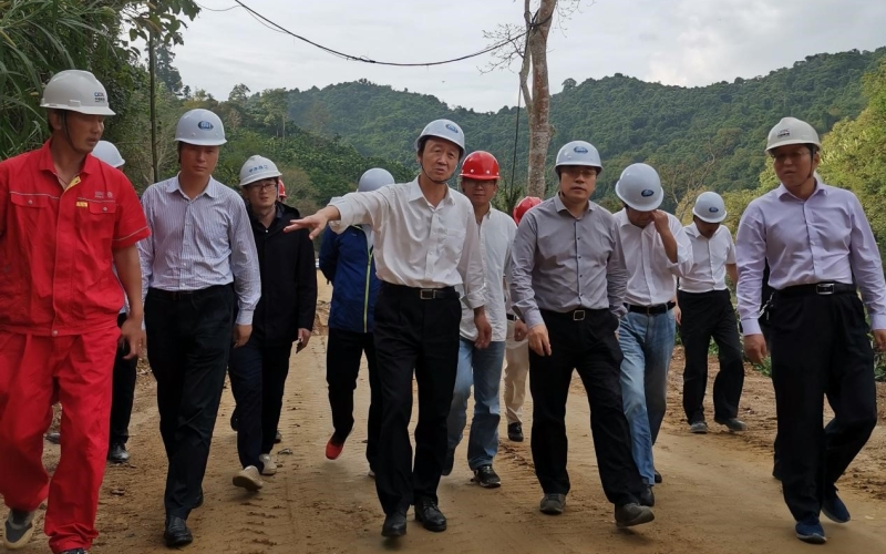 “建一座水库就是建一个景区” 省水务厅王强厅长深入迈湾水利枢纽工程 现场检查指导工作