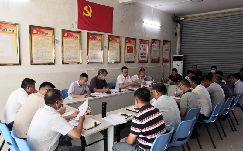 水电集团党委副书记、总经理赵弈涵到红岭灌区工程检查指导分段充水试验工作