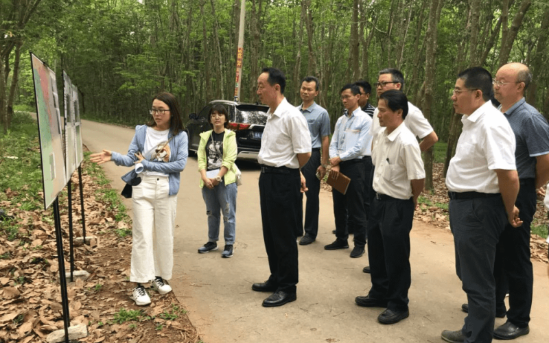 省水务厅厅长王强一行赴天角潭水利枢纽工程现场检查指导征地移民安置及项目建设工作