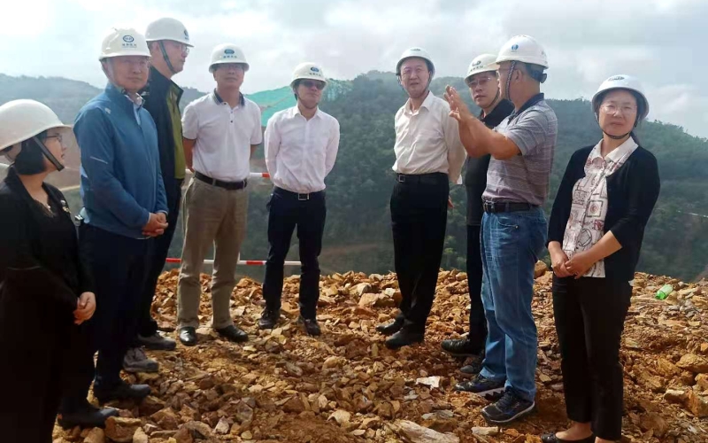 “铸造精品工程，关键在于落实” ——省水务厅王强厅长一行调研水电集团迈湾、天角潭水利枢纽工程并出席重大水利工程项目调度会