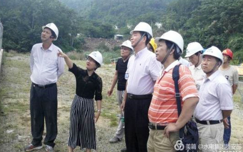 省水务厅安全生产巡查组对红岭灌区工程进行检查