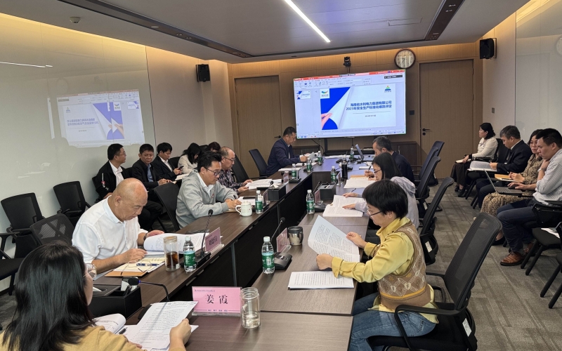 水电集团召开2023年第四季度安全生产委员会会议暨安全生产管理体系评审会