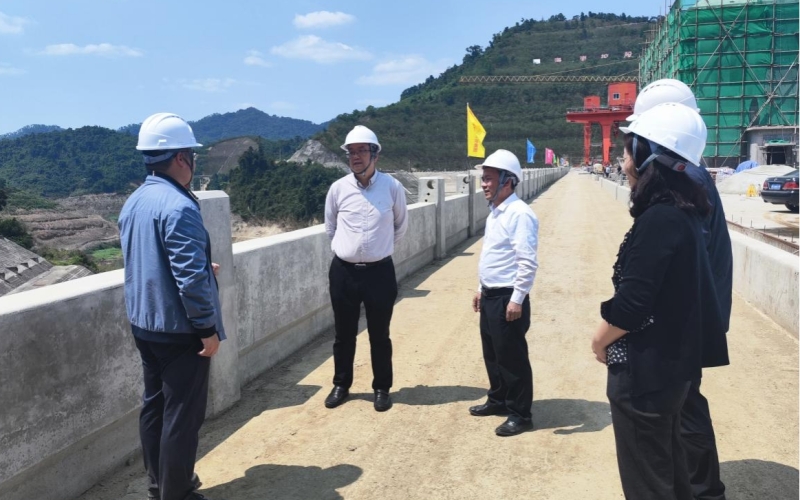省国资委调研指导迈湾水利枢纽工程建设 推进重大水利项目加快实施