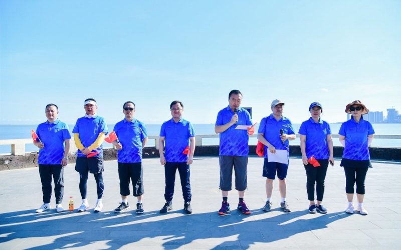 海南控股举办“百年党史天天学，健康海控日日行”健康骑行活动