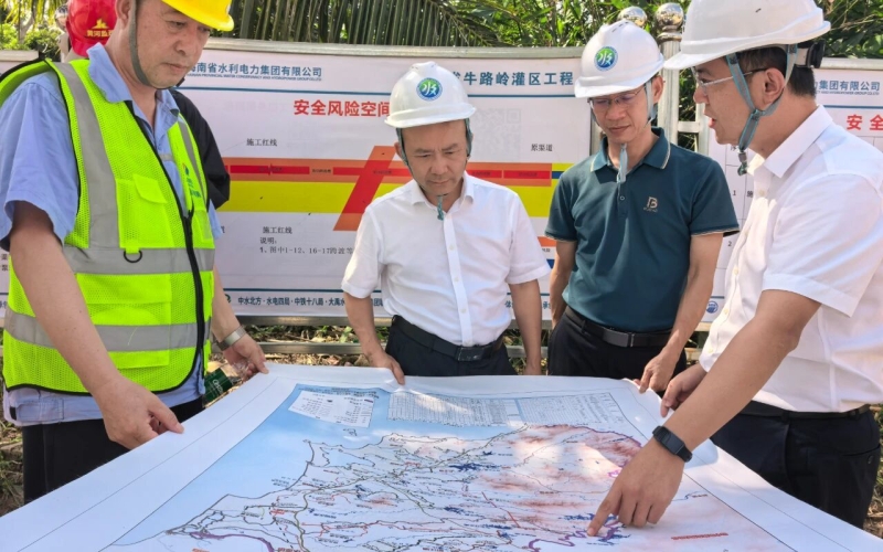 筑牢安全基石 紧抓质量生命线 海南水发全力推进牛路岭灌区工程建设